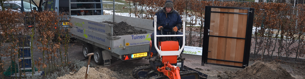 Grondwerk en straatwerk, voor zakelijke en particuliere klanten